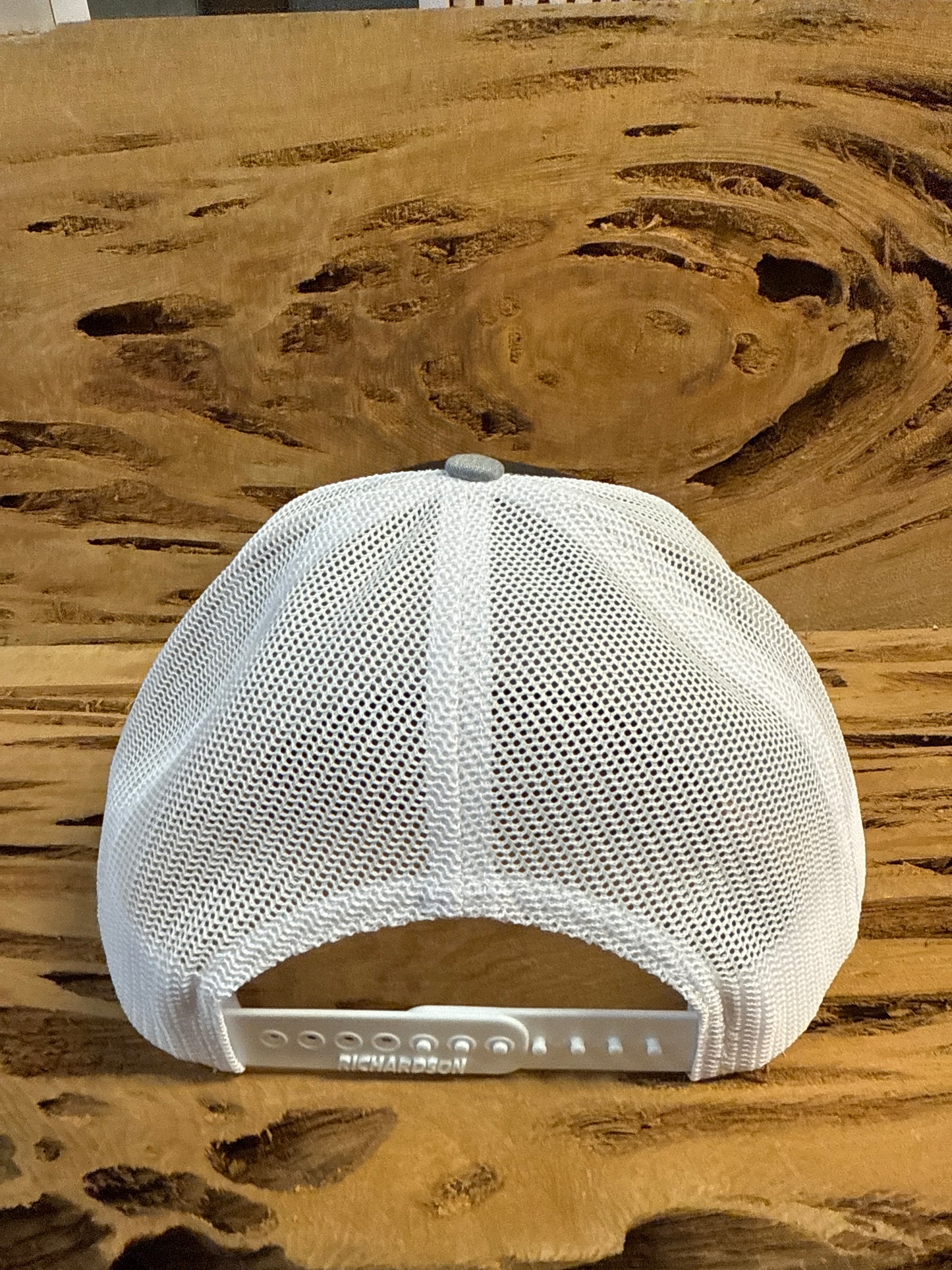 Mesh Back Cap with Logo Patch - Black/Grey/White