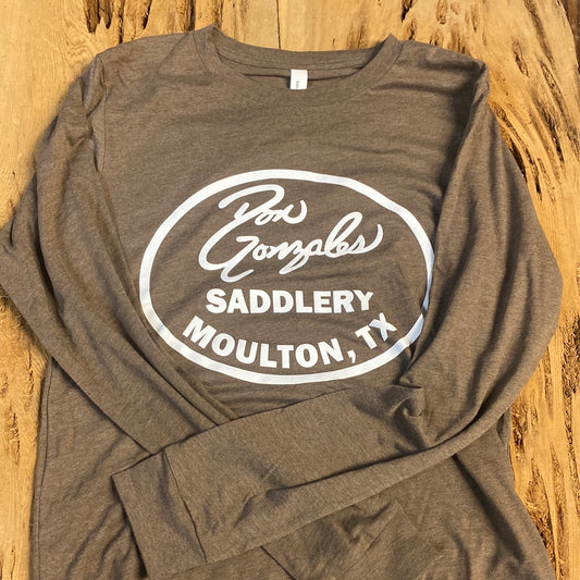 Long Sleeve Tee - Heather Brown