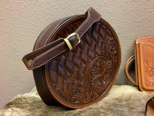 10” Round Cross Body Purse