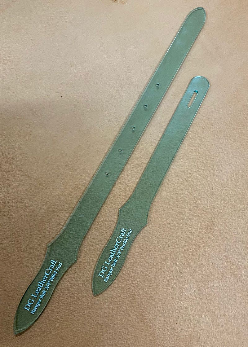 Ranger Belt Billet Acrylic Template