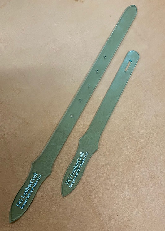 Ranger Belt Billet Acrylic Template