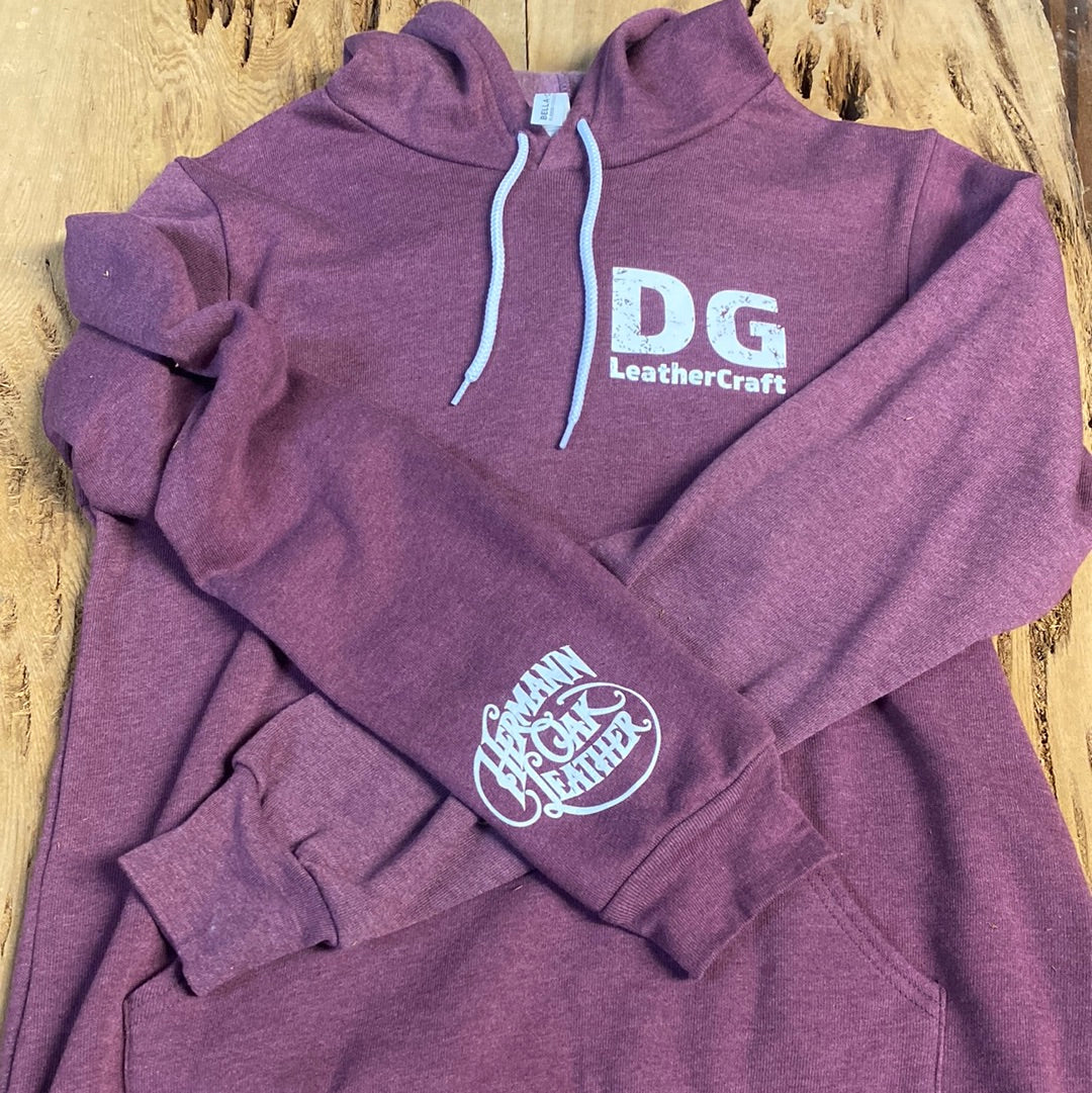 Tomahawk Steak Hoodie - Heather Maroon
