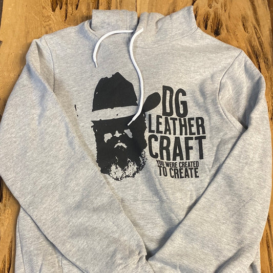 "Created to Create" Hoodie - Athletic Grey