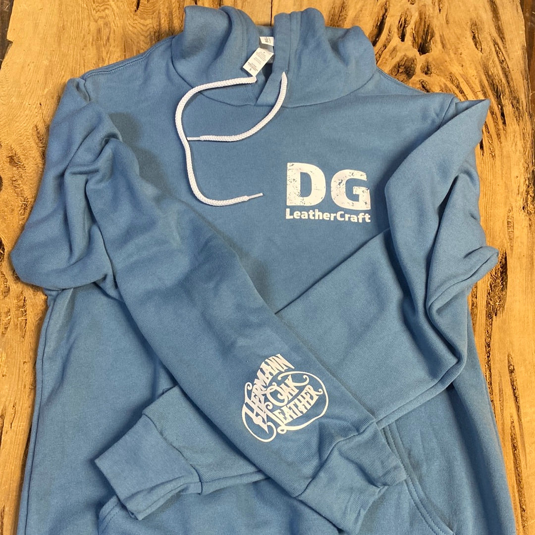 Tomahawk Steak Hoodie - Steel Blue