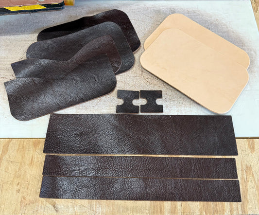 Compact Crossbody Purse Material - Legacy Dark Brown