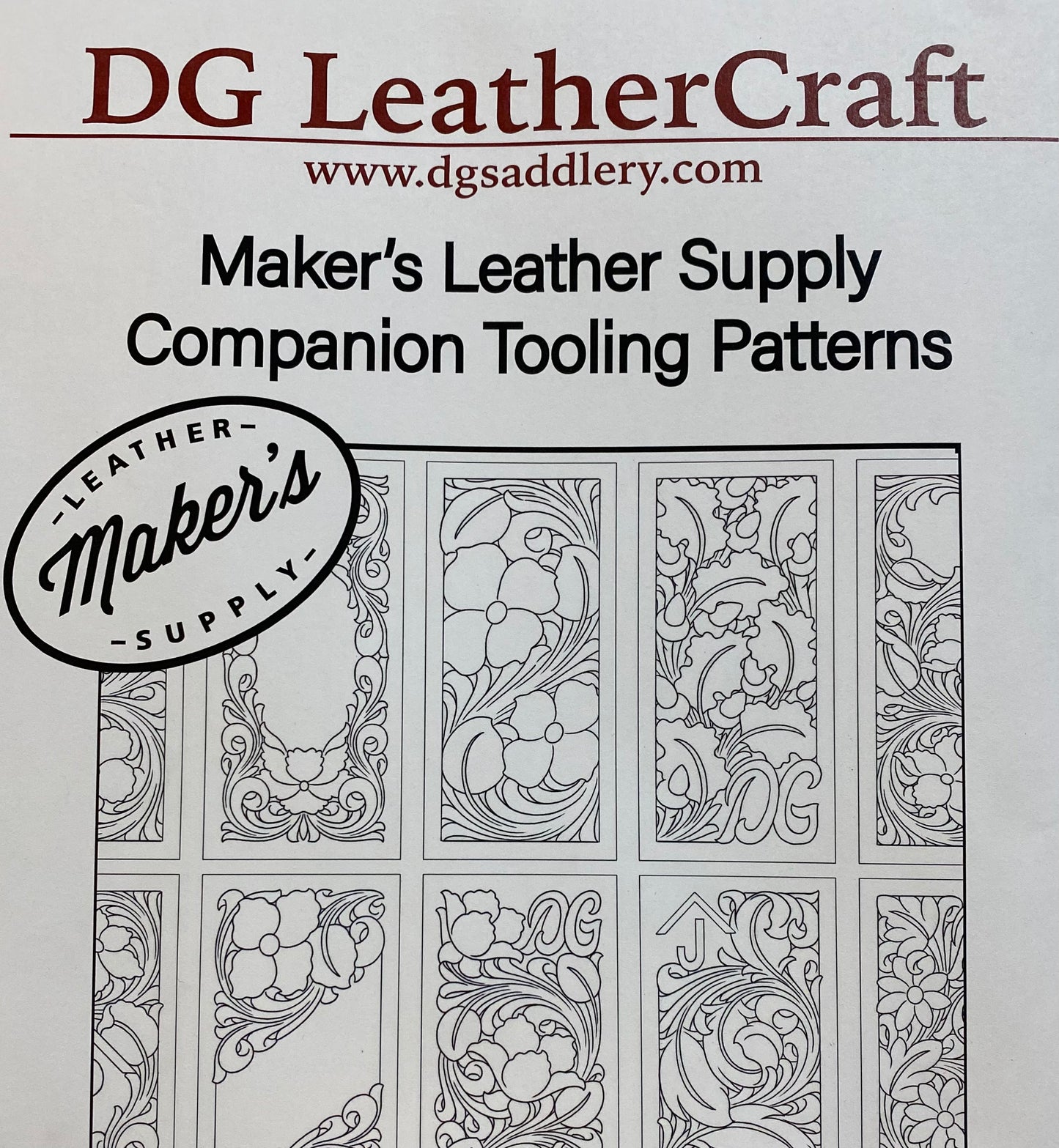 Maker's Tally Book Pattern - PRINTED
