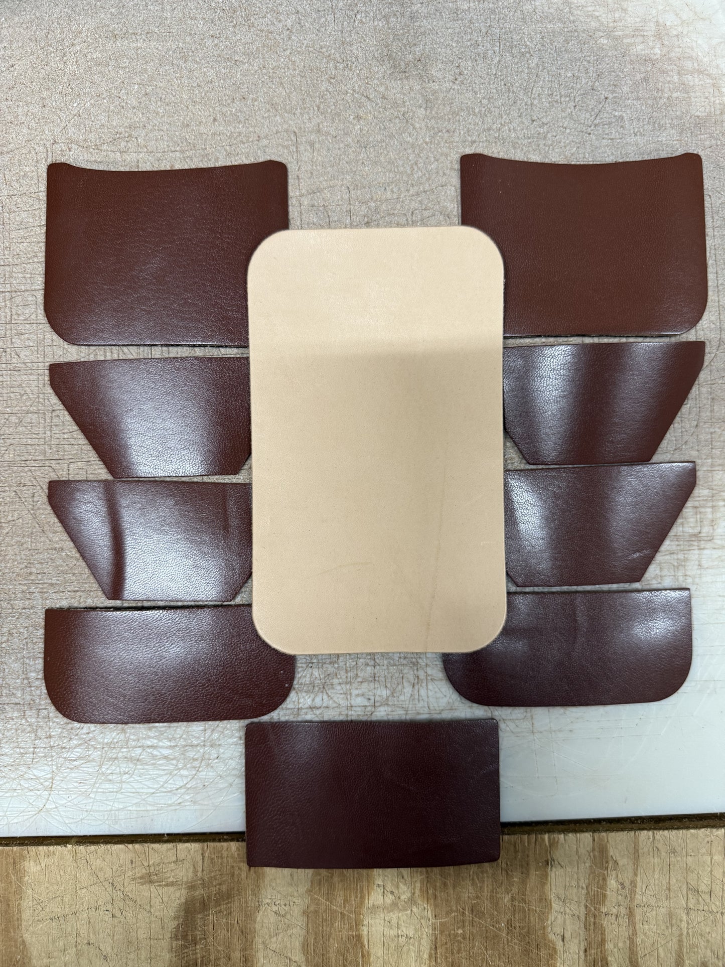 Peanut color Card Wallet-Compact size