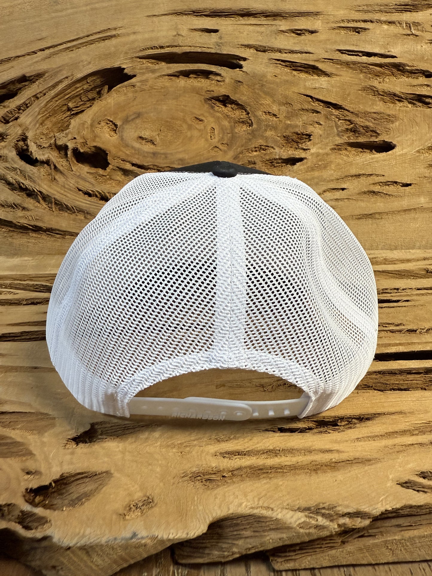 Mesh Back Caps with DGS Logo - Black/White