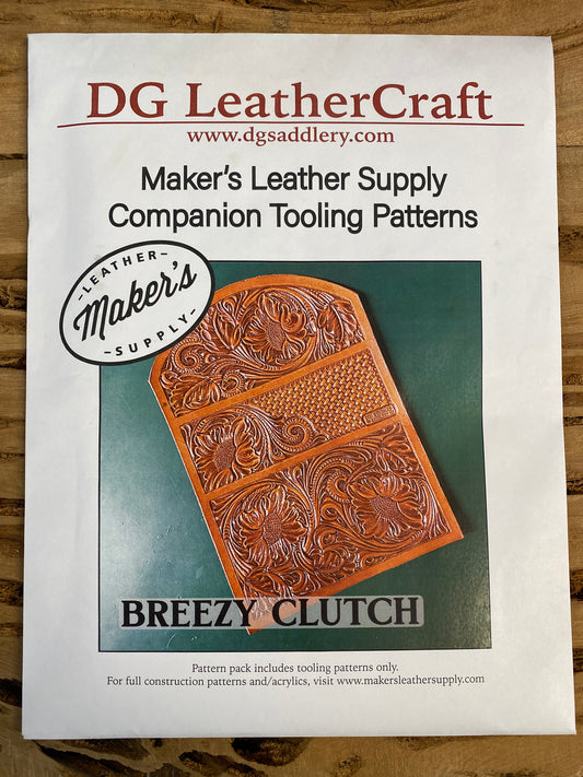 Maker's Breezy Clutch Pattern PRINTED