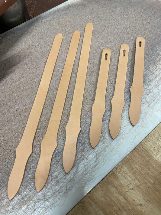 5/6 oz Ranger Belt Billets 3 pack - 3/4"