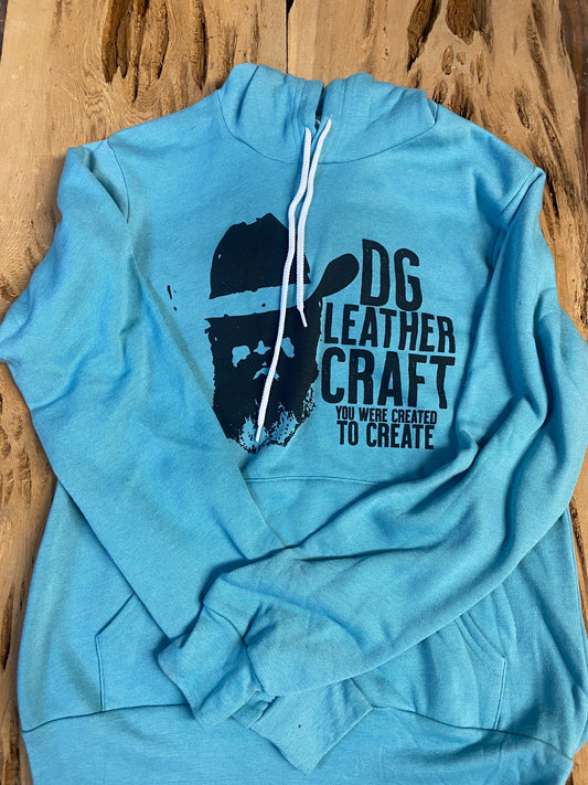 "Created to Create" Hoodie - Blue Lagoon