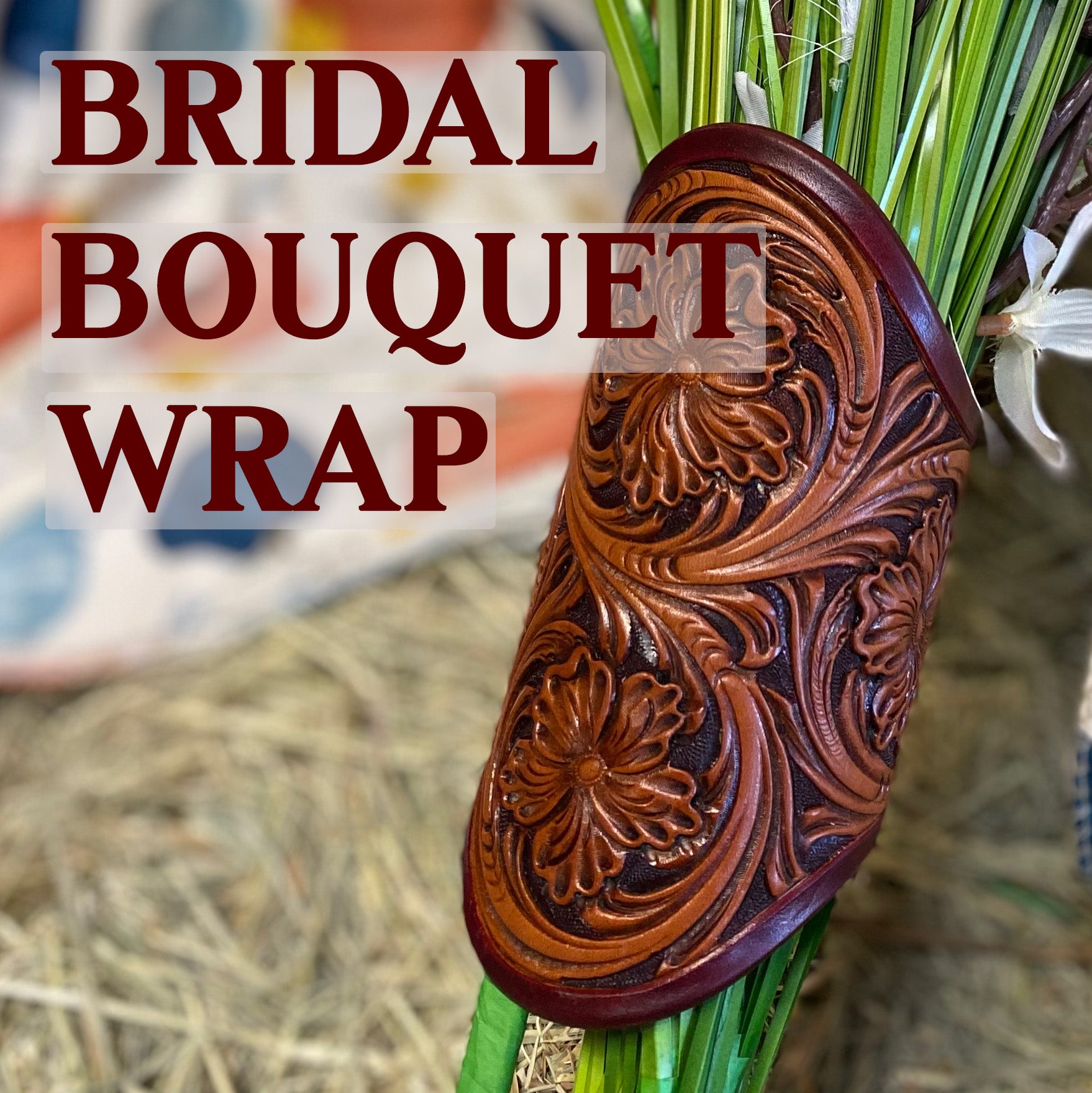 Leather Bridal Bouquet Wrap Pattern Leather Bridal Bouquet Wrap Pattern