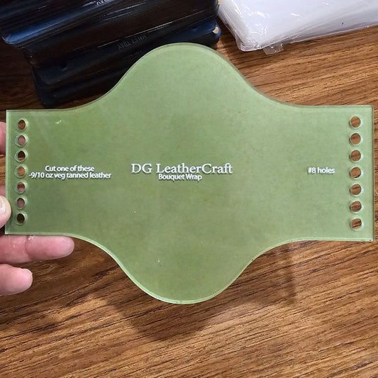 Bridal Bouquet Wrap Acrylic Template