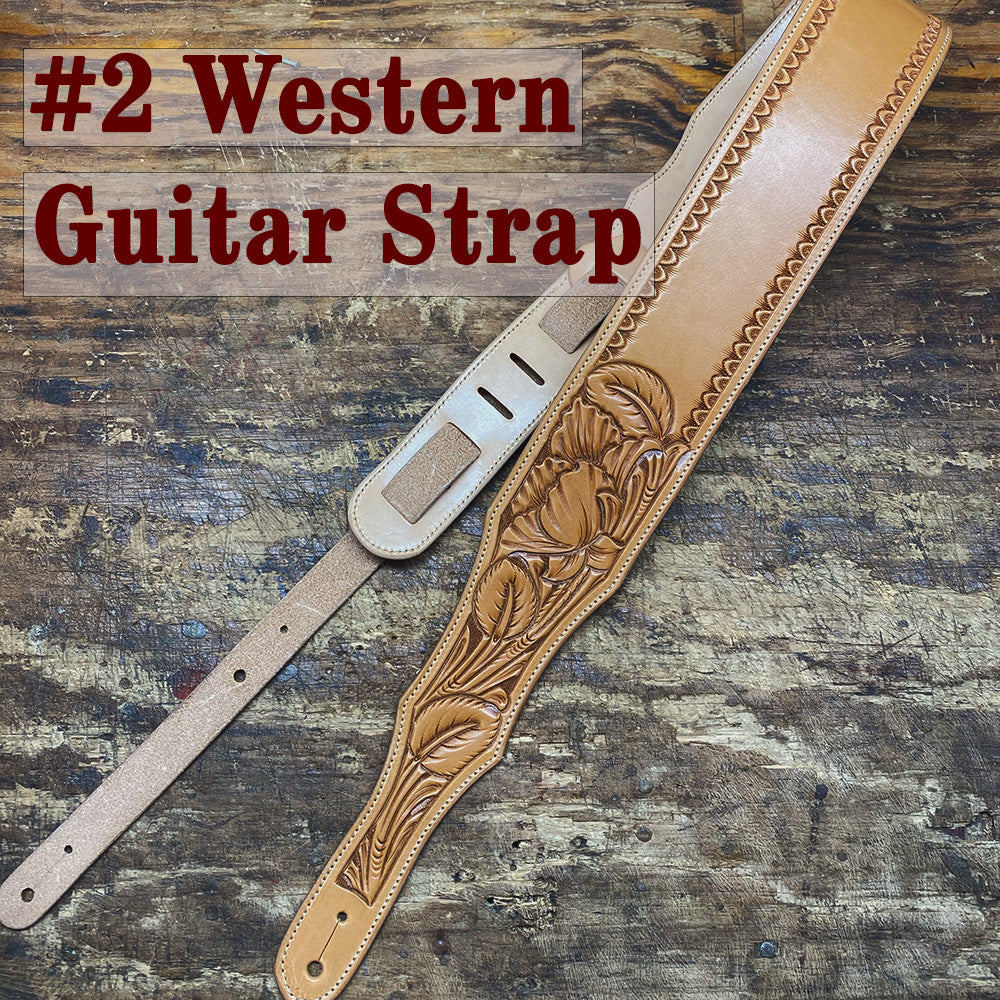 #2 Western Style Guitar Strap Pattern - DIGITAL