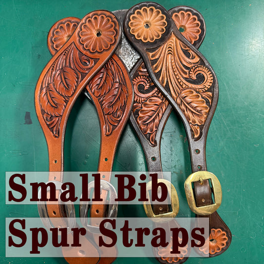 Small Bib Spur Straps - PRINTED