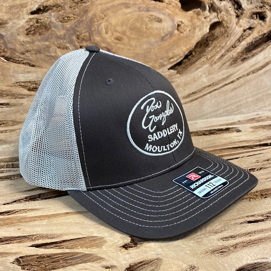 Mesh Back Caps with DGS Logo - Brown/Tan