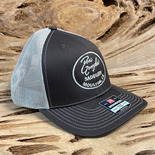 Mesh Back Caps with DGS Logo - Brown/Tan