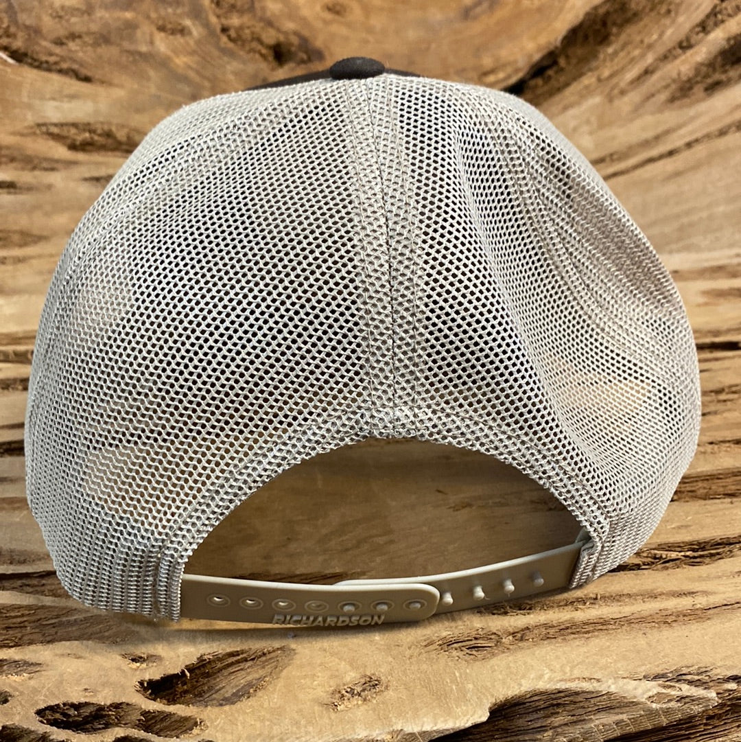 Mesh Back Caps with DGS Logo - Brown/Tan