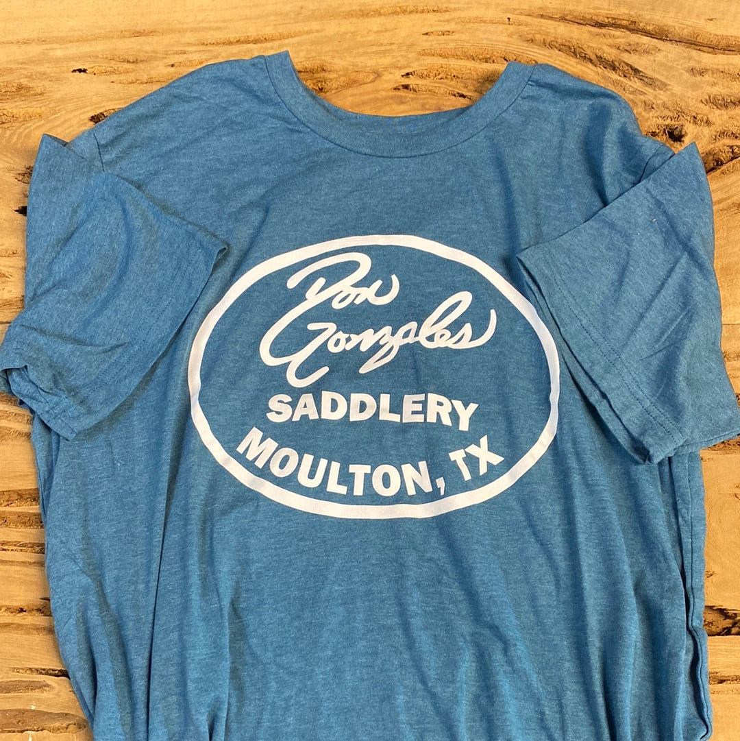DG Saddlery Logo Tshirt - Deep Teal