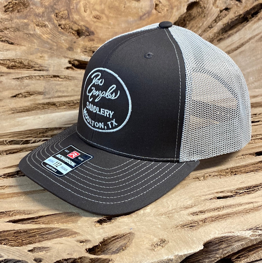 Mesh Back Caps with DGS Logo - Brown/Tan