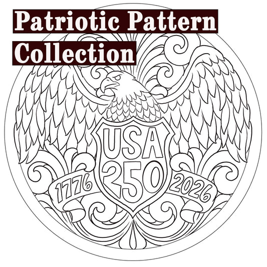Patriotic Pattern Collection - DIGITAL