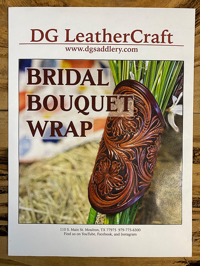 Bridal Bouquet Wrap Pattern PRINTED
