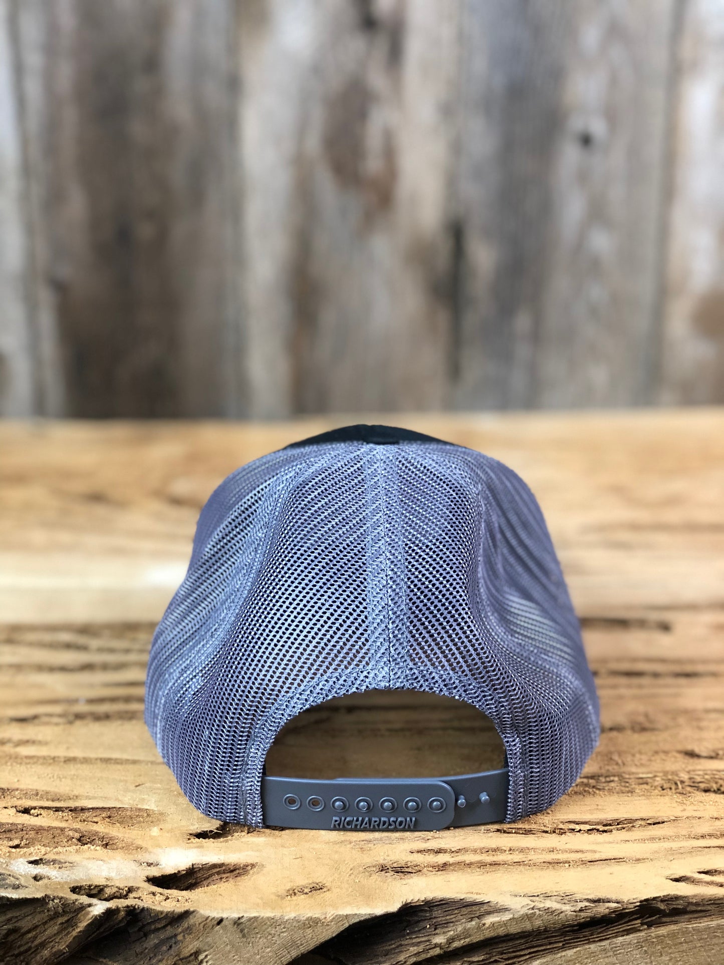 Mesh Back Caps with DGS Logo - Black/Grey