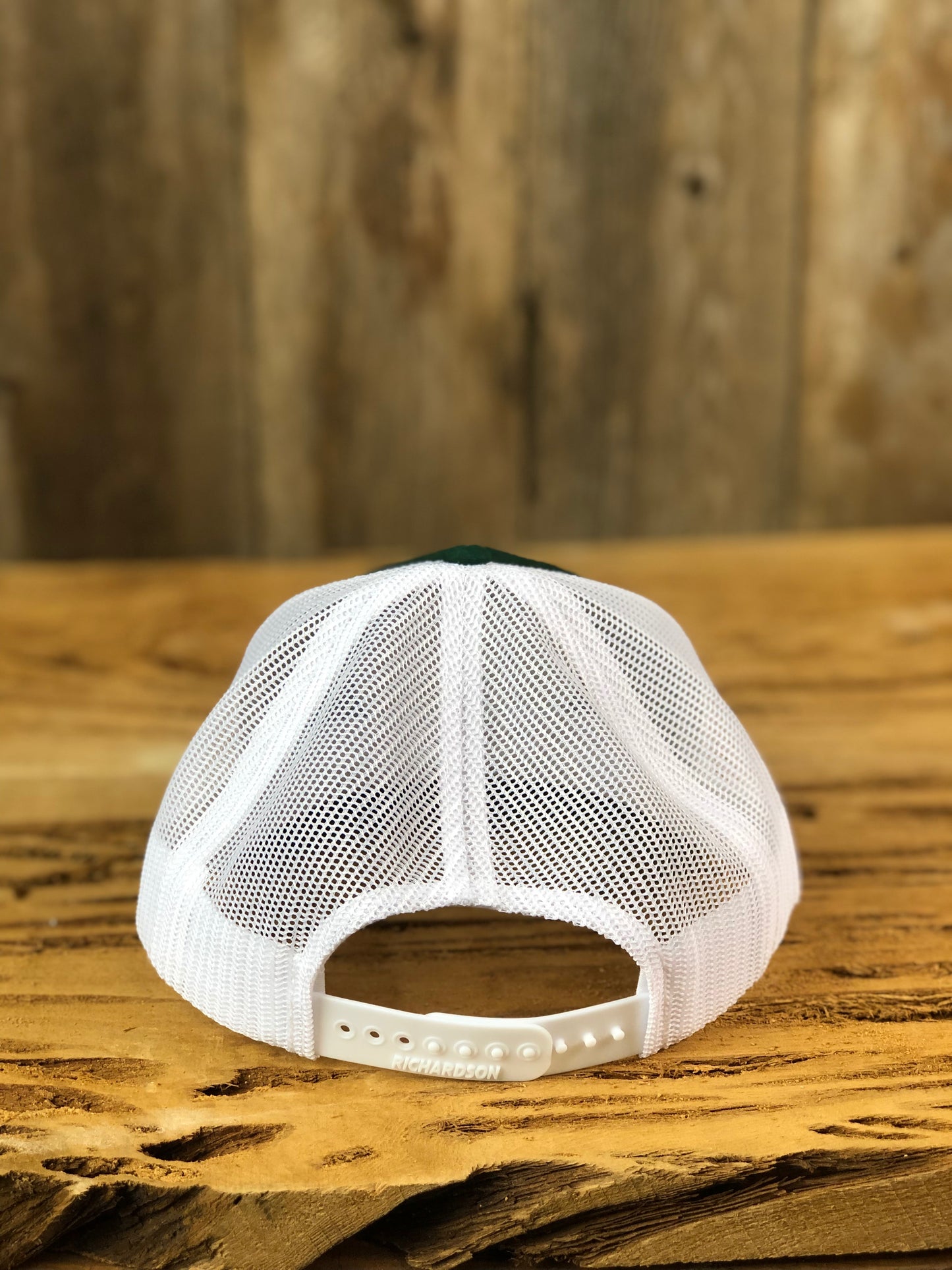 Mesh Back Caps with DGS Logo - Green/White