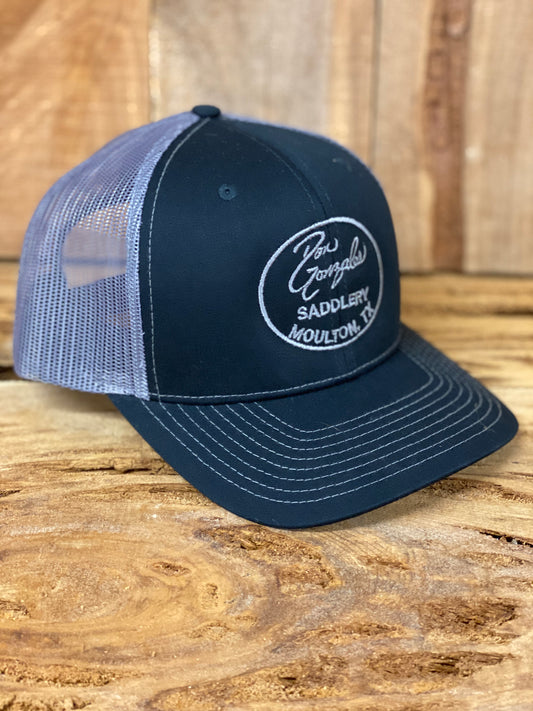 Mesh Back Caps with DGS Logo - Black/Grey
