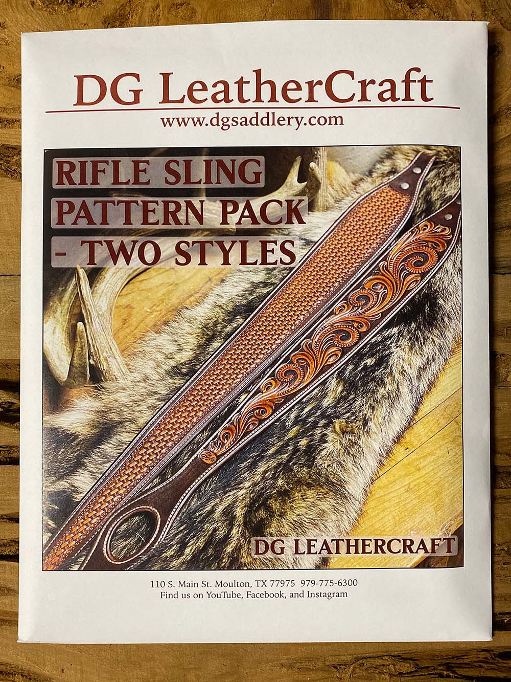 Rifle Sling Pattern Pack - Two Styles PRINTED