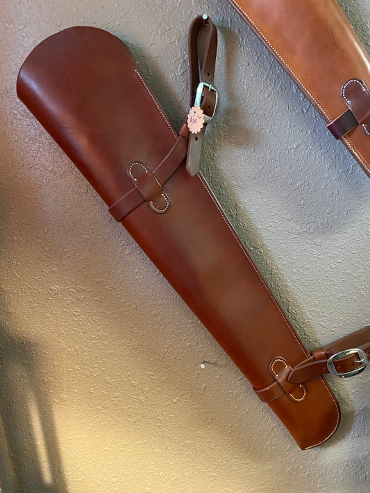 Saddle Rifle Scabbard Boot-Plain