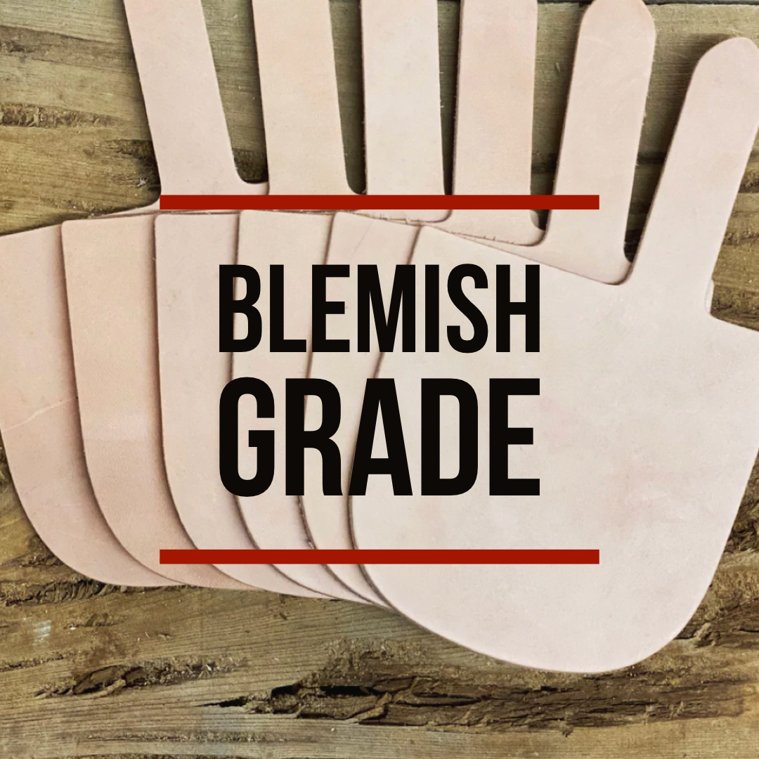 Blemish Fold Over Knife Sheath Material 6 Pack