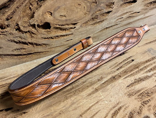 Large Basket Tooled Gunsling