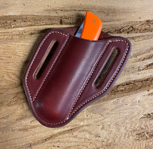 Large Pancake Knife Sheath Pattern - Eyebrand/Large Sodbuster