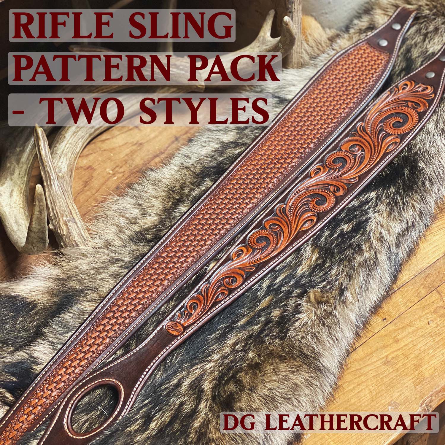 Rifle Sling Pattern Pack Digital Version DG Saddlery Store