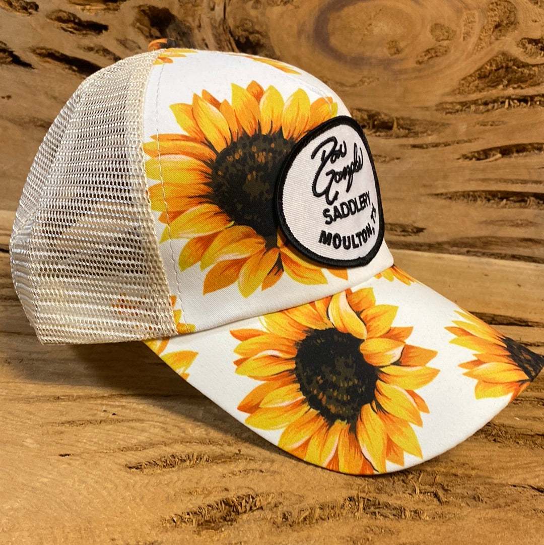 Women’s Pony Tail Cap - Sunflower White