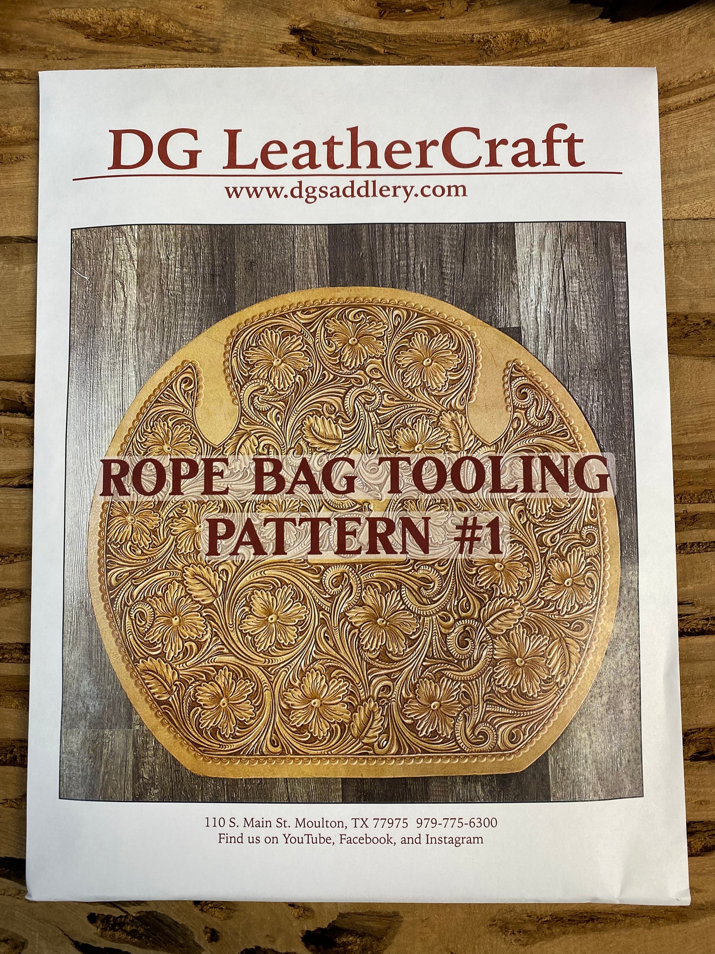 Rope bag tooling Pattern #1 - PRINTED