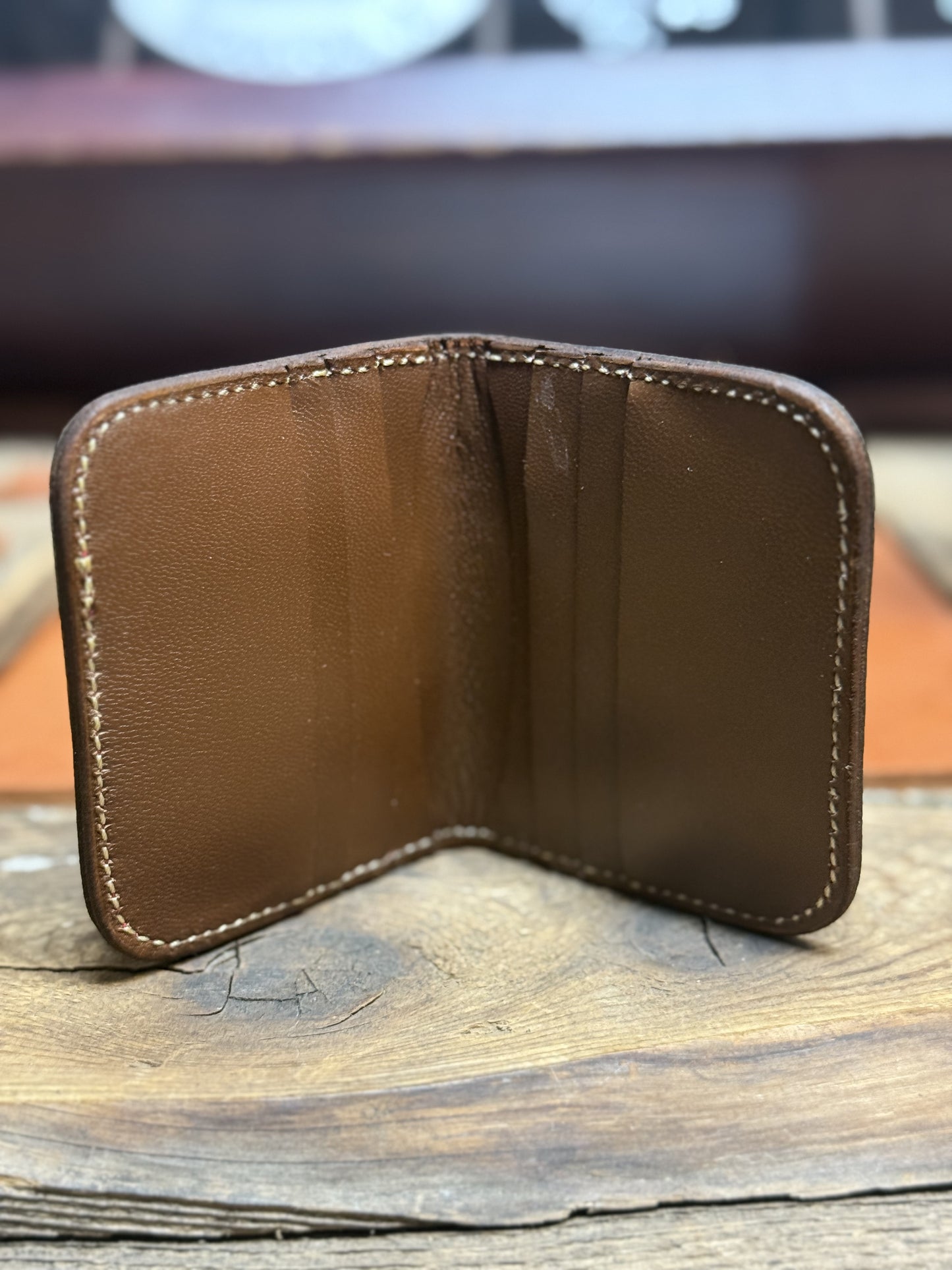 Grey Compact Card Wallet