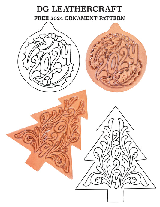 2024 Christmas Ornament Pattern