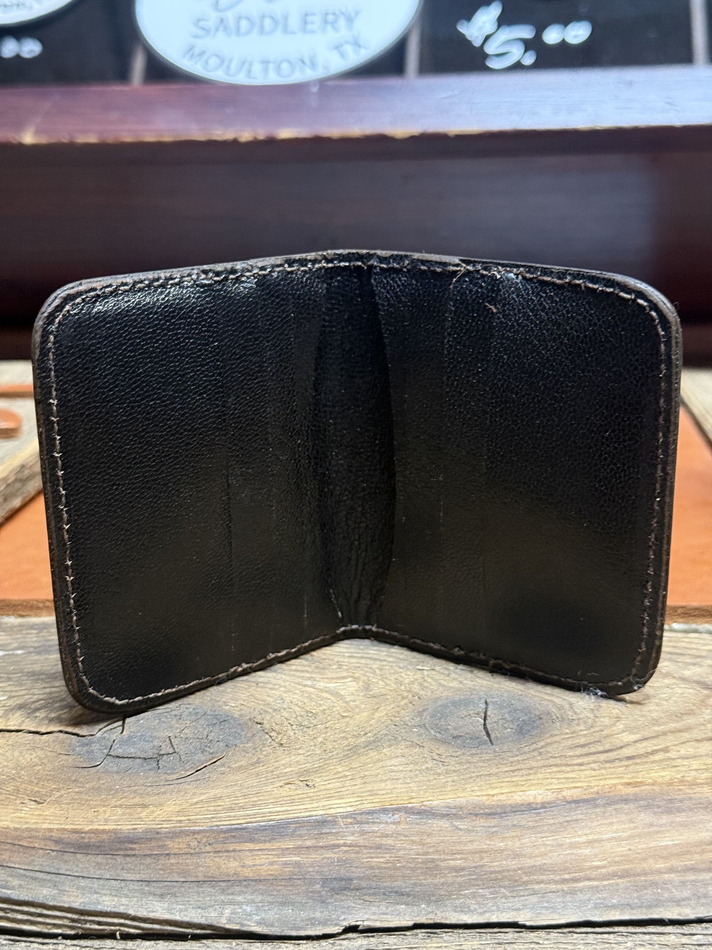 Compact Card Wallet-Floral Two Toned