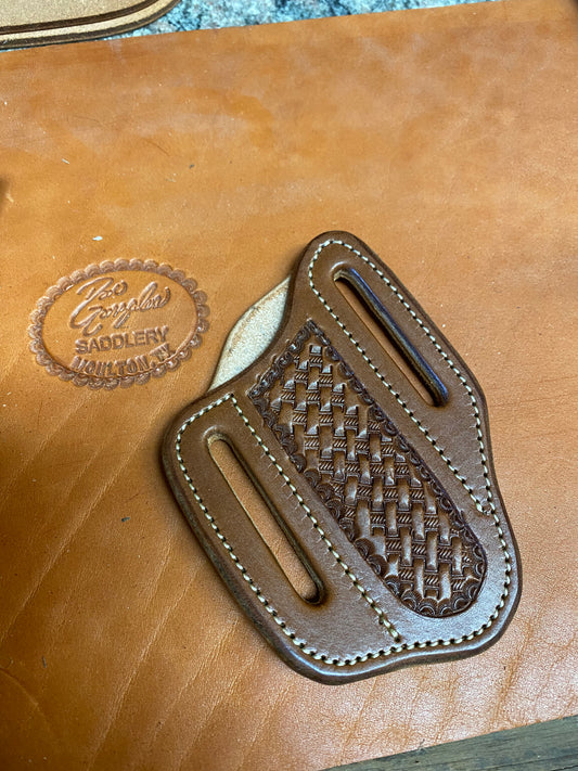 Chocolate Basket Stamped Pancake Sheath