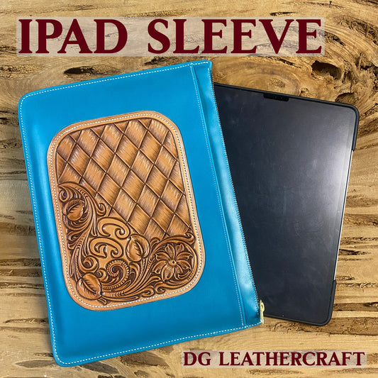 Leather iPad Sleeve "Digital" Pattern Pack