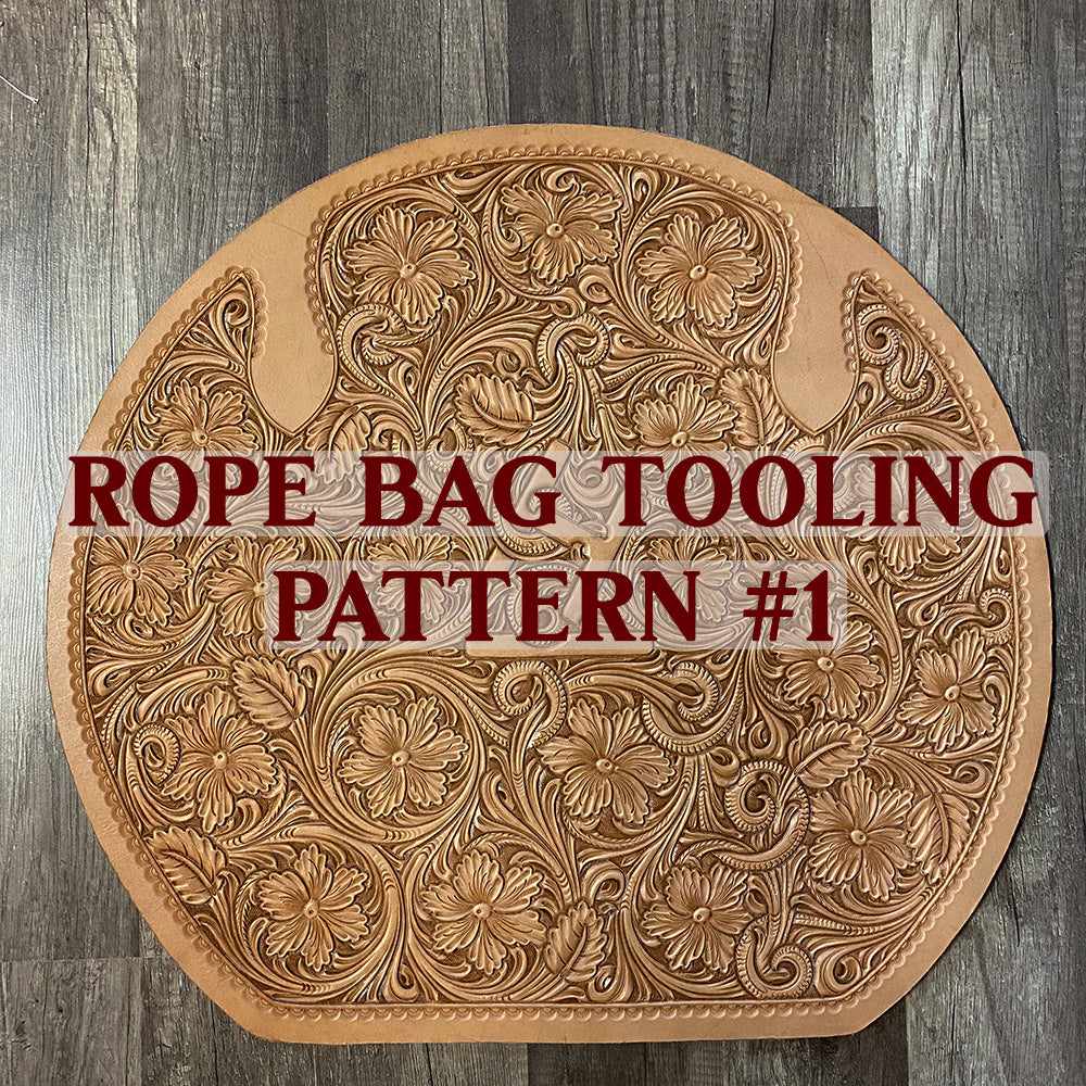 Rope bag tooling Pattern #1 DIGITAL – DG Saddlery Store