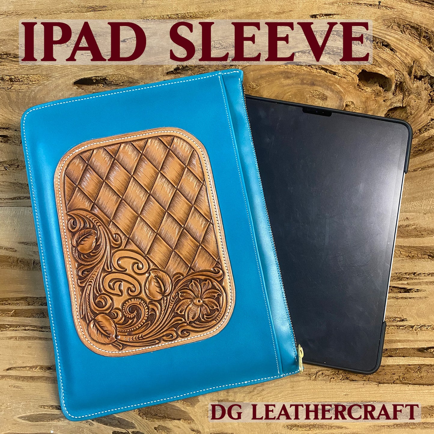 Leather iPad Sleeve "Printed" Pattern Pack