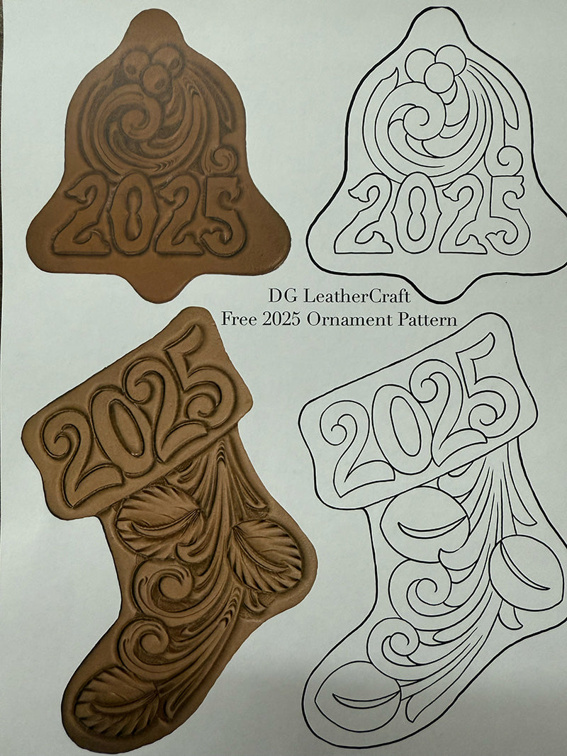 2025 Christmas Ornament Pattern