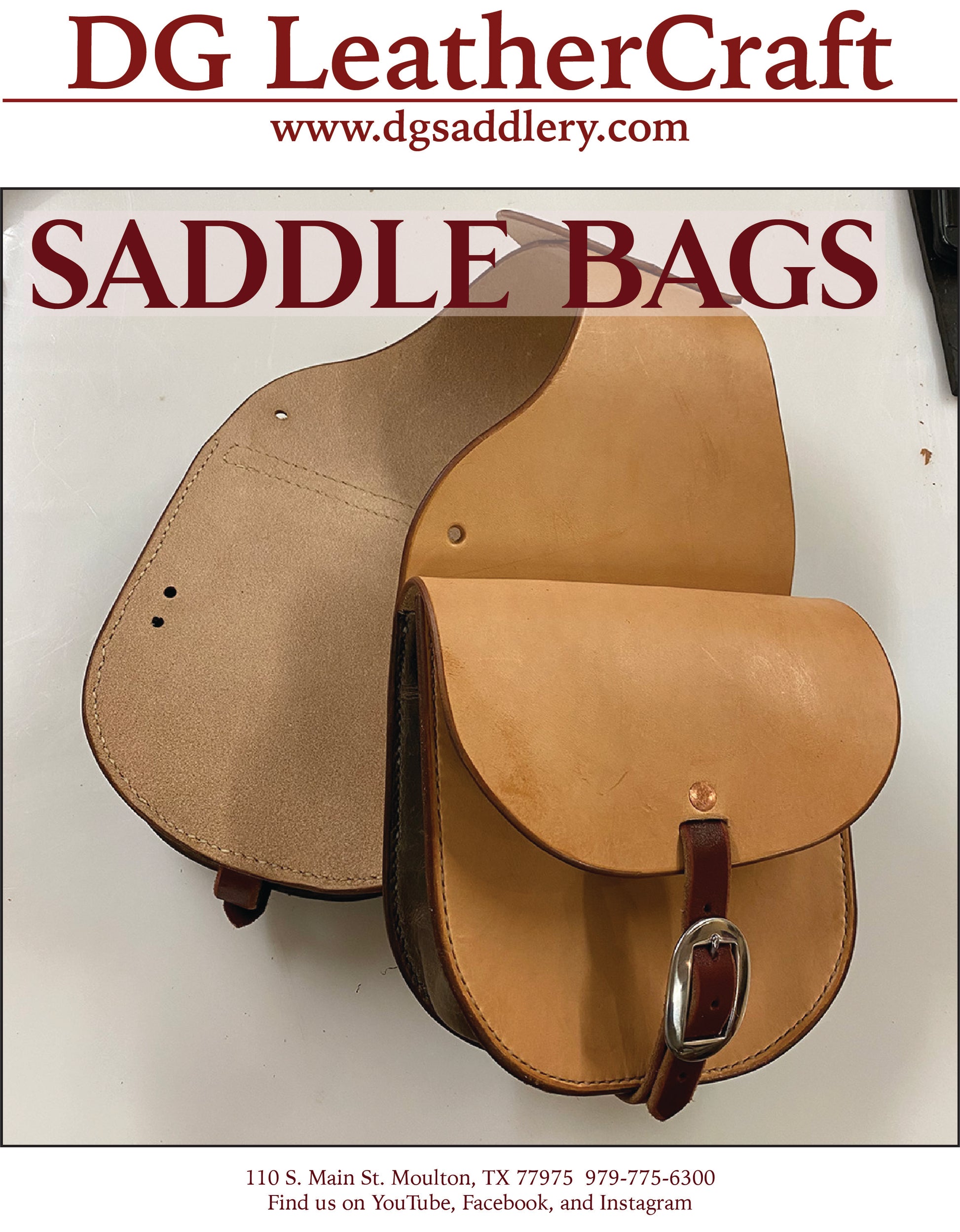 Saddle Bag Pattern Pack-DIGITAL – DG Saddlery Store saddle-bag-pattern-pack-digital-dg-saddlery-store