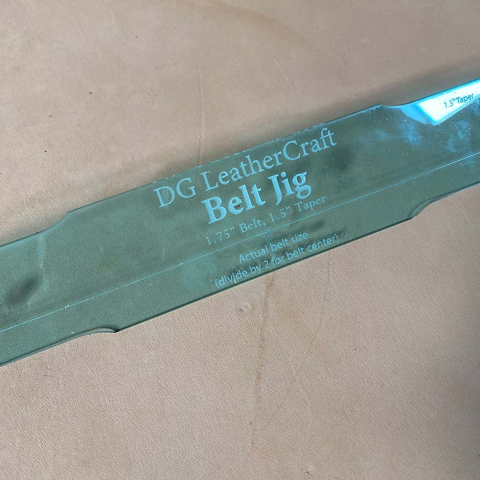 Acrylic Belt Jig DG Saddlery Store