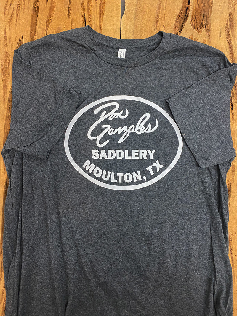 DG Saddlery Logo Tshirt - Dark Grey