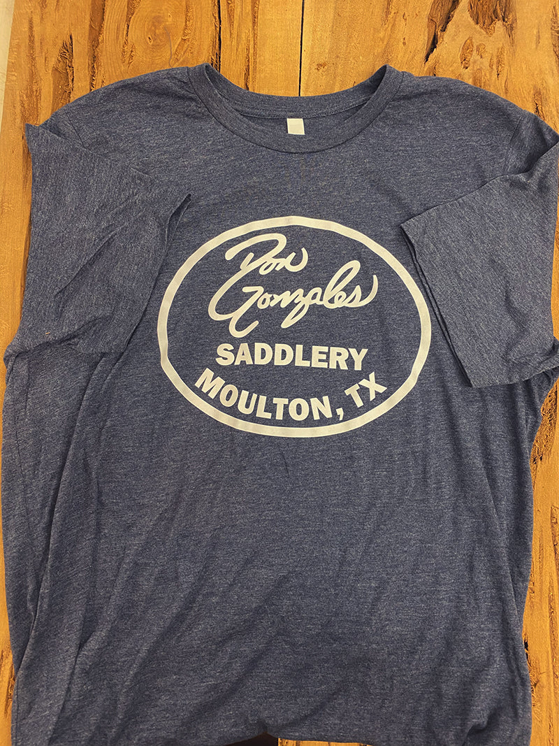 DG Saddlery Logo Tshirt - Midnight Navy