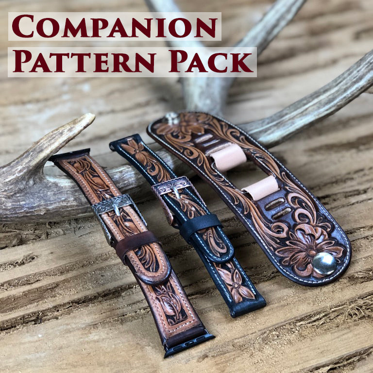 Leather Apple Watch Band Companion Pattern Pack